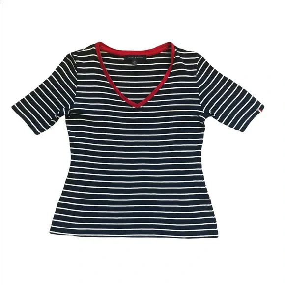⭐️Tommy Hilfiger, Red/White/Blue,  Size S/P⭐️ - Picture 3 of 5